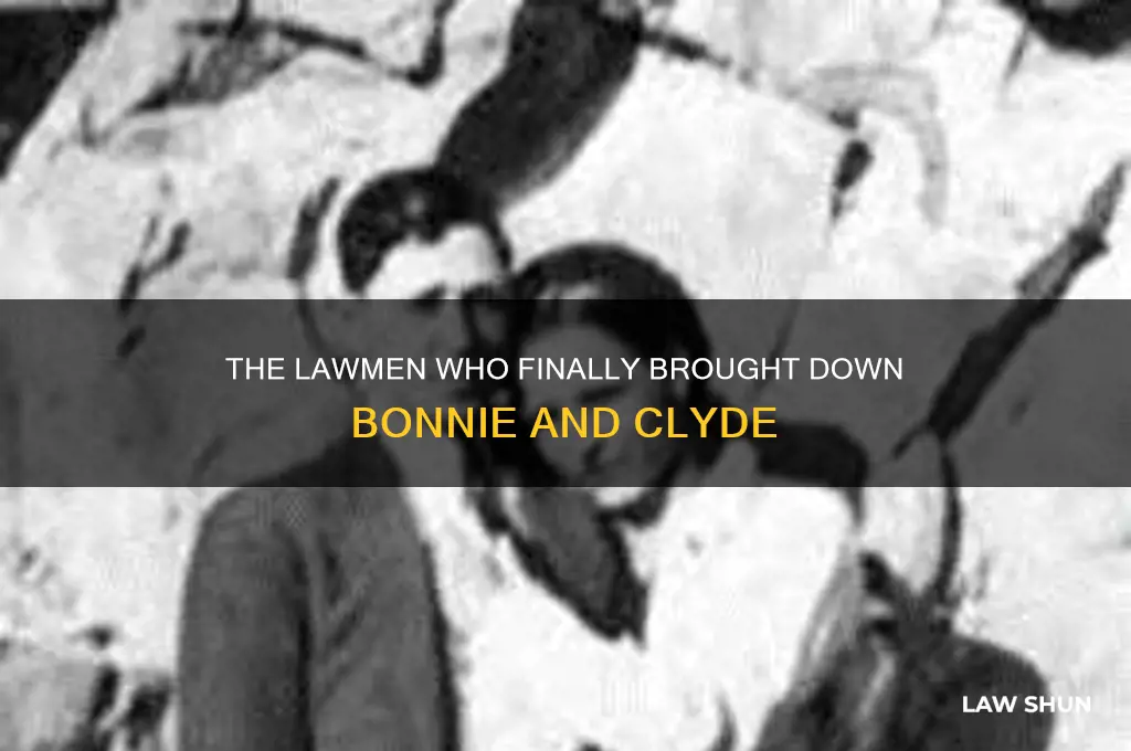 which law officers caught up with bonnie and clyde