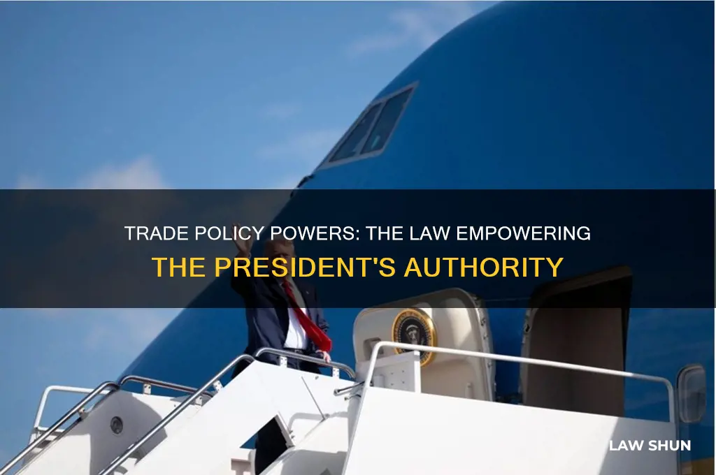 which law provides the president with increased trade policy powers