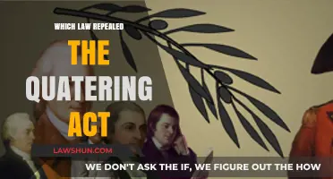 Repeal of the Quartering Act: Legal Shift and Historical Context