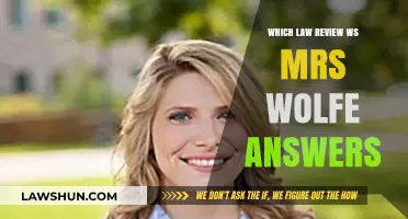 Mrs. Wolfe's Law Review: Unraveling Legal Insights and Answers