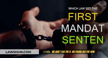 Mandatory Sentencing: The First Law's Impact