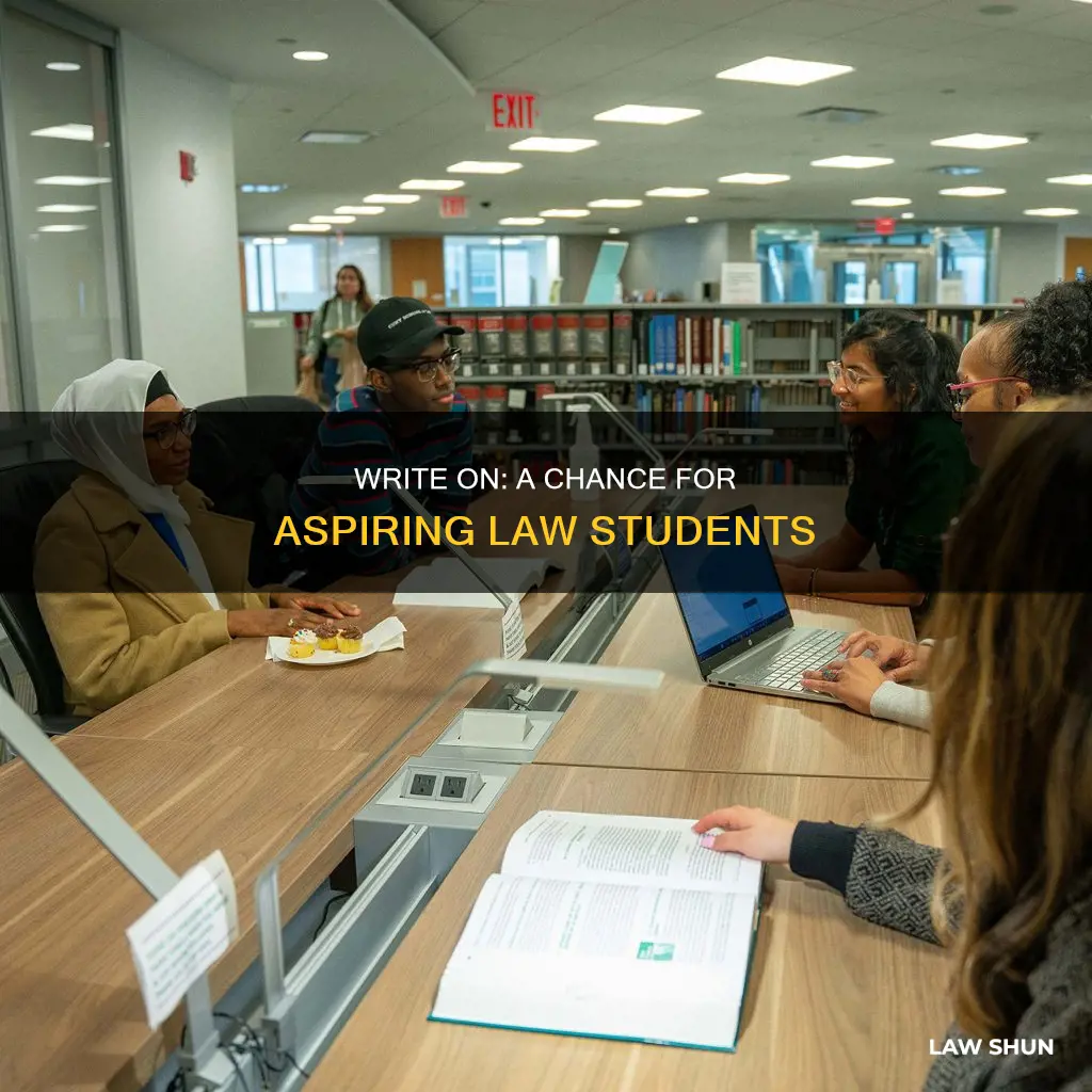 which law students can participate in write on