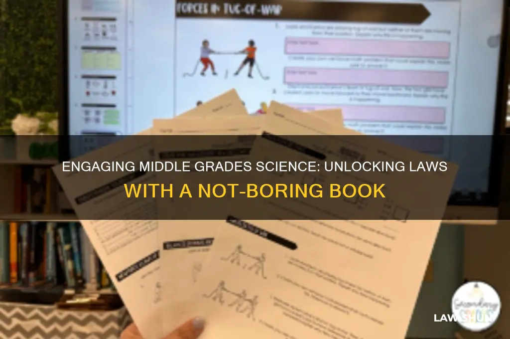 which law the basic not boring middle grades science book