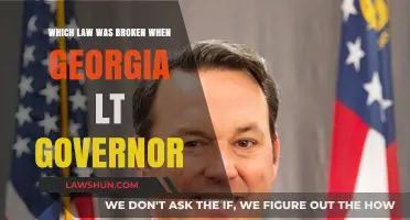 Georgia Lt. Governor's Actions: Legal Breach and Consequences Explained