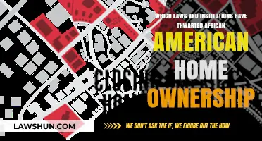 Systemic Barriers: Laws and Institutions Hindering African American Home Ownership