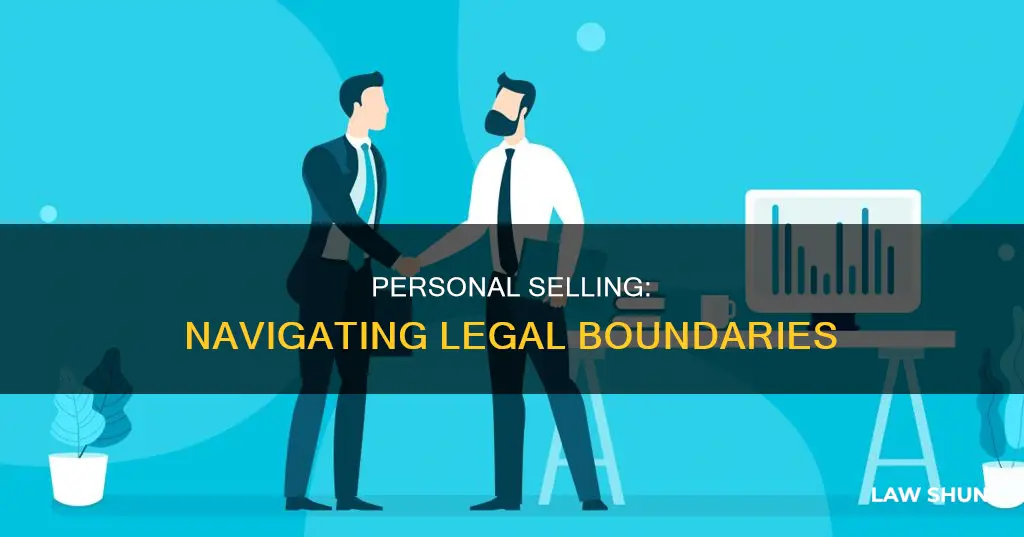 which laws apply to personal selling