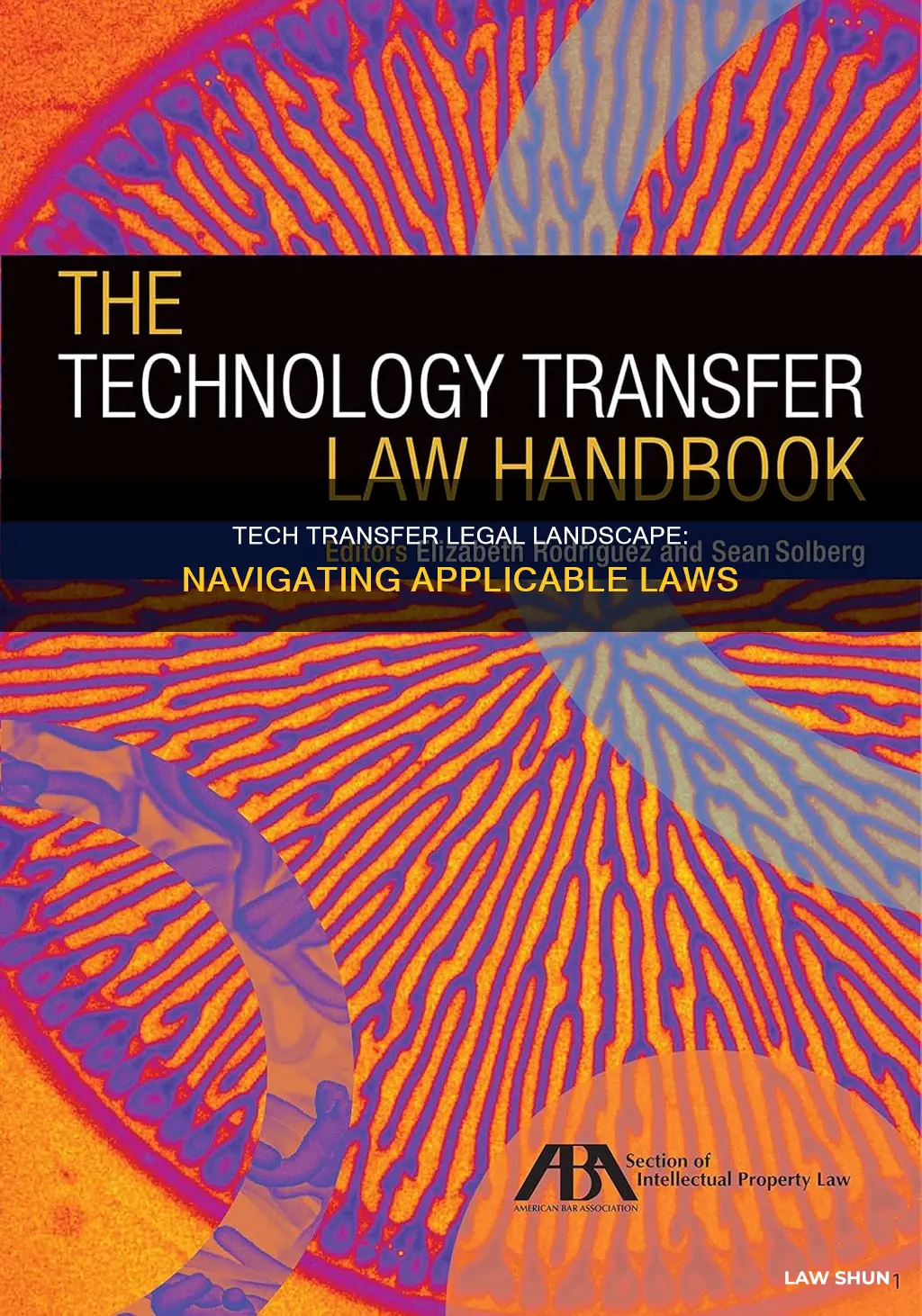 which laws apply to tech transfer activities