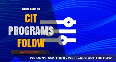 Understanding the Legal Framework Governing CIT Programs: Key Laws Explained