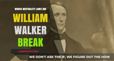 William Walker's Neutrality Breach: A Historical Analysis