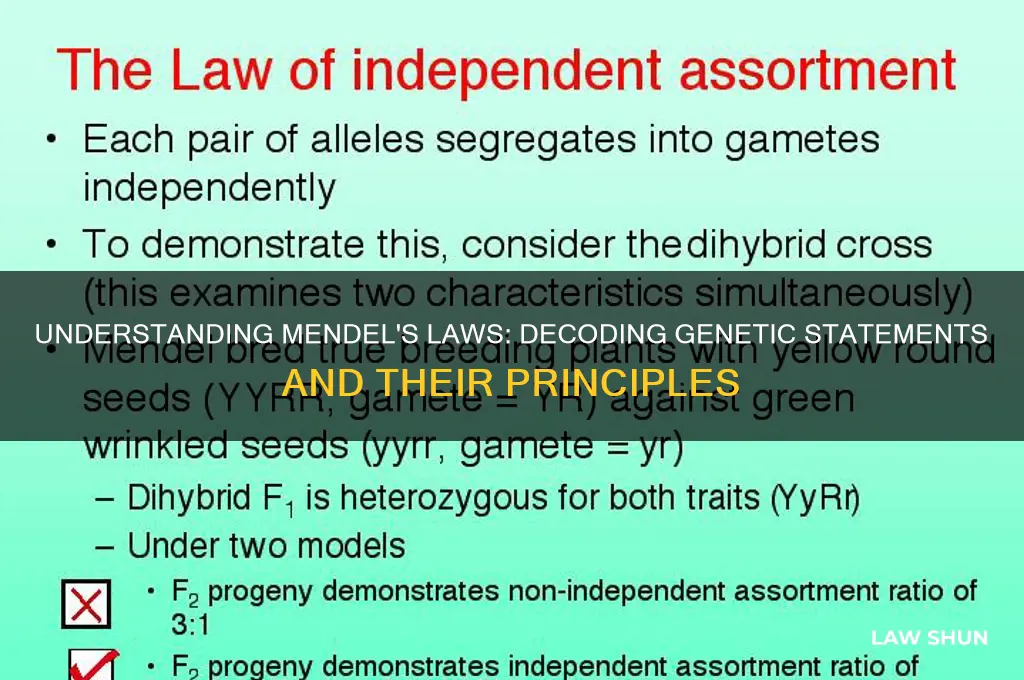 which of mendel