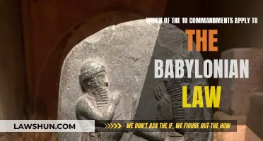 Babylonian Law and the Commandments: Overlapping Morality