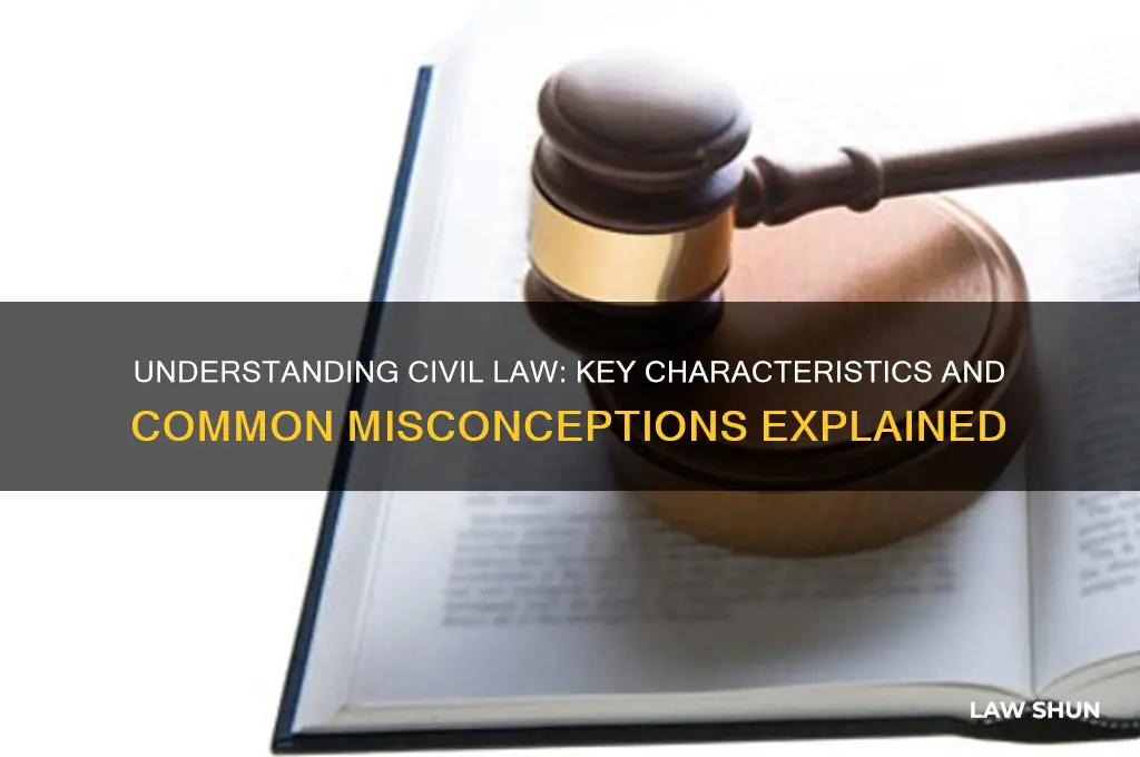 which one refers to civil law