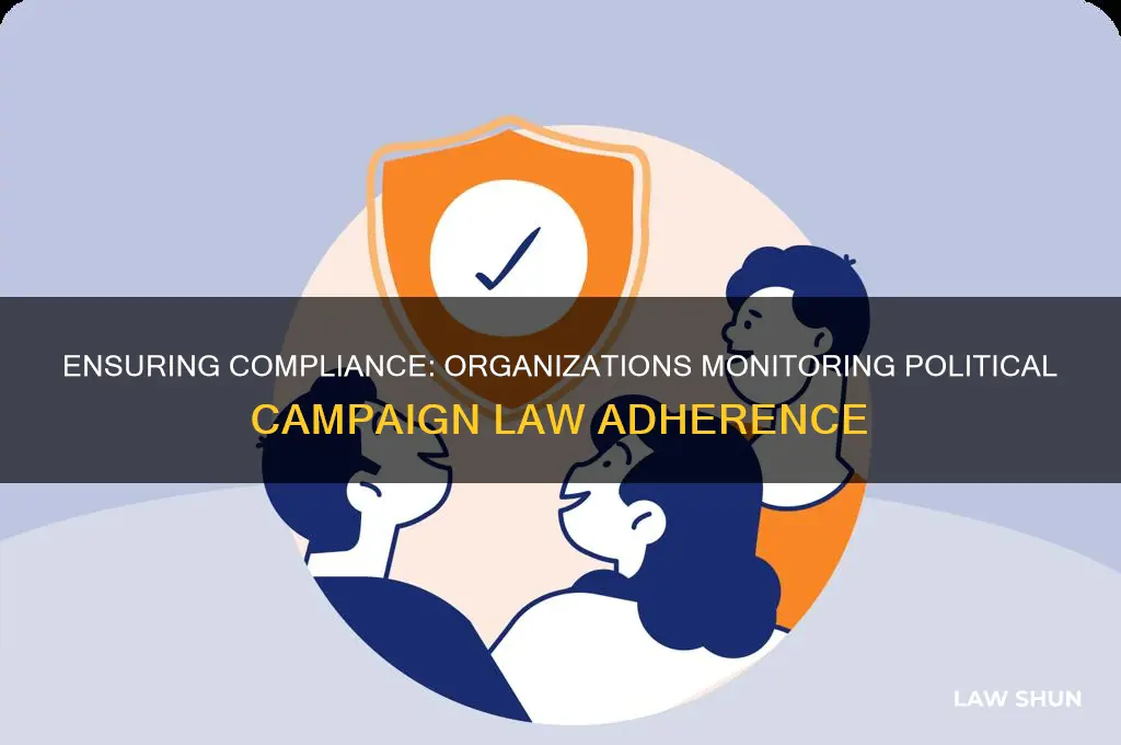 which organization ensure that political candidates comply with campagin laws