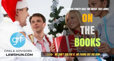 Tax Law Champions: Who's Responsible for Most Laws?