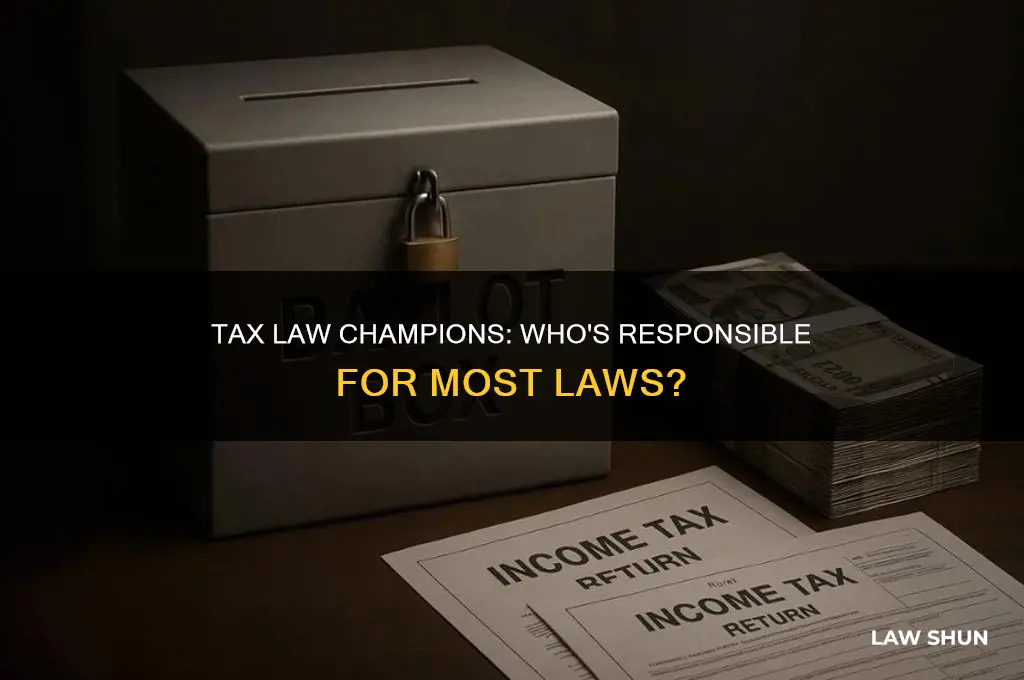 which party has the most tax laws on the books