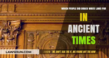 Draco's Ancient Laws: Who Were the Intended People?