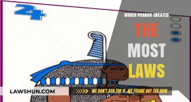 The Pharaoh's Legacy: Creating Laws