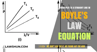Understanding Boyle's Law: Identifying the Straight-Line Plot in PV Relationships