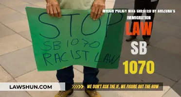 Arizona's Immigration Law: Understanding SB 1070's Policy