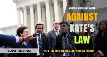 Politicians Who Opposed Kate's Law: A Comprehensive Voting Record Analysis