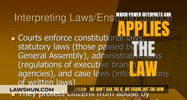 The Power to Interpret and Apply the Law