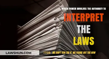 Judicial Power: The Authority to Interpret Laws and Shape Society