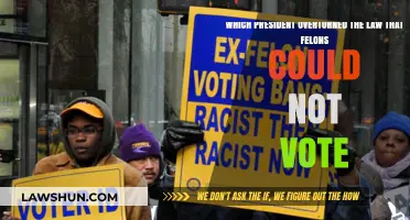 Presidential Action: Restoring Felon Voting Rights and Overturning Restrictions