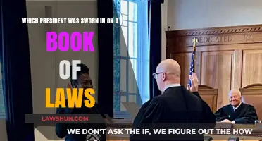 Presidential Oath: Who Swore on a Book of Laws?