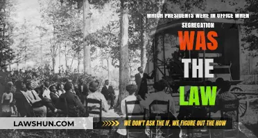 Presidents During Segregation: Leaders in an Era of Legal Division
