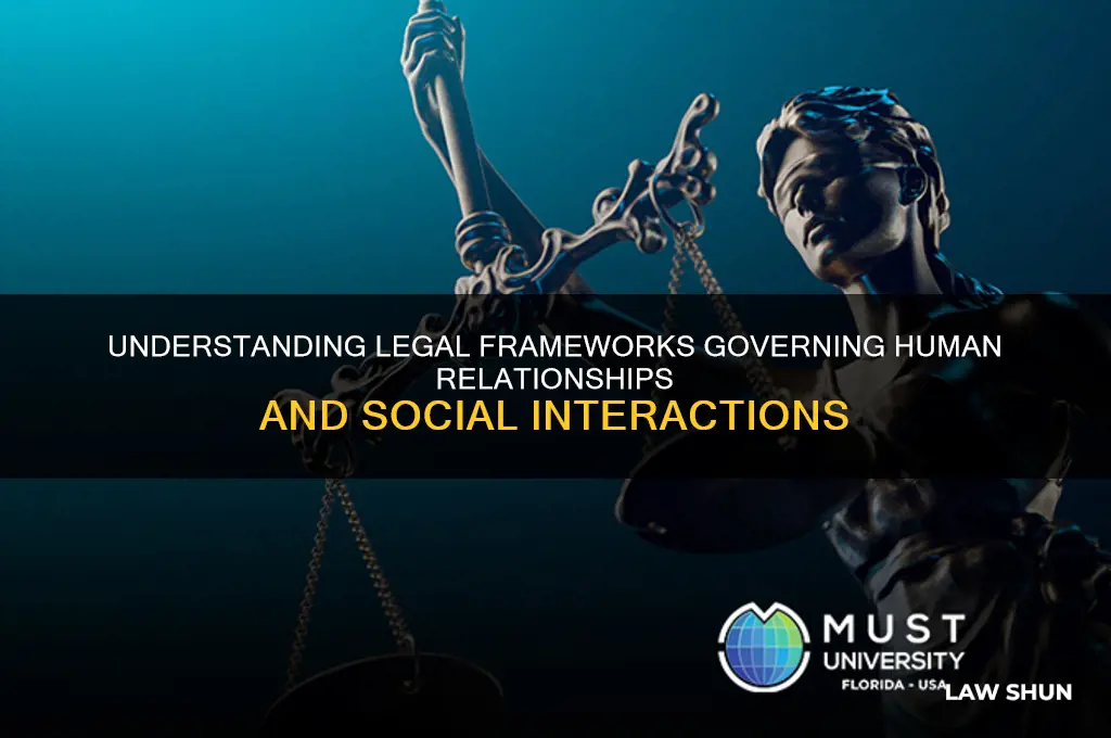 which set of laws regard relationships between people