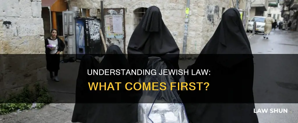 which should put on first jewish law