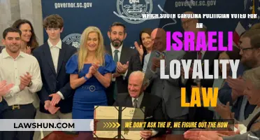 South Carolina Politician's Vote on Israeli Loyalty Law Sparks Debate