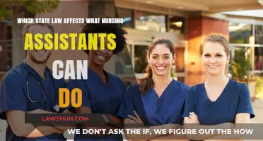 Nursing Assistant Duties: State Law Influence