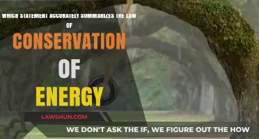 Understanding the Law of Conservation of Energy: A Precise Summary
