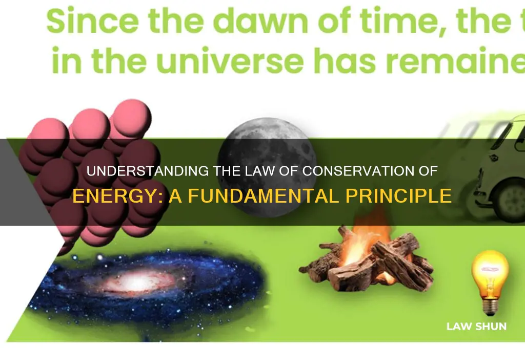 which statement best describes the law of conversation of energy