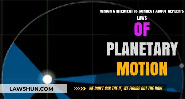 Understanding Kepler's Laws: Correct Statements About Planetary Motion Explained