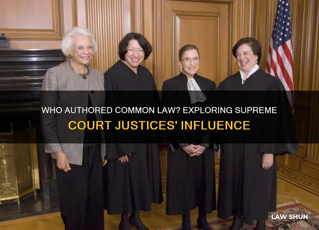 which supreme court justice wrote the common law