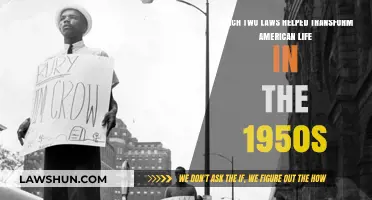 Transforming America: Two Landmark Laws Shaping the 1950s Revolution