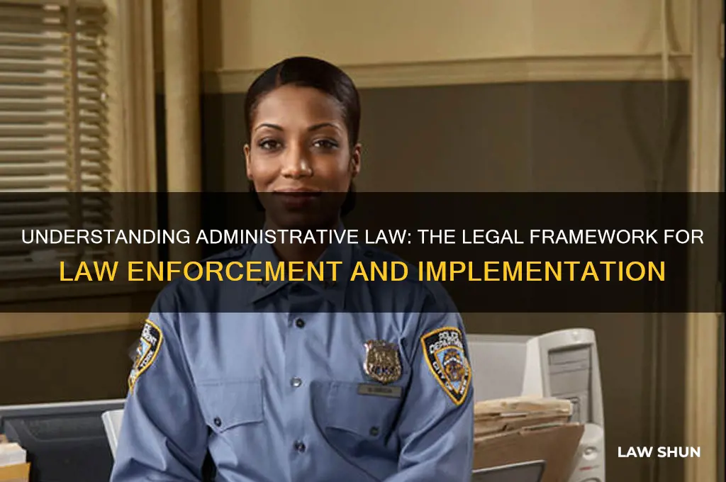 which type of law concerns how laws are administered