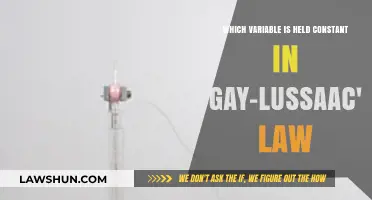 Gay-Lussac's Law: Understanding the Constant Variable in Gas Pressure