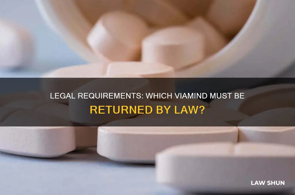 which viamind are requied by law to be put back