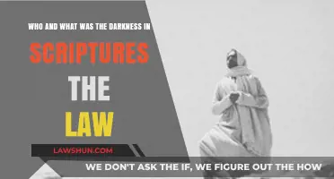 Unveiling the Darkness: Scriptural Interpretations of the Law's Shadow