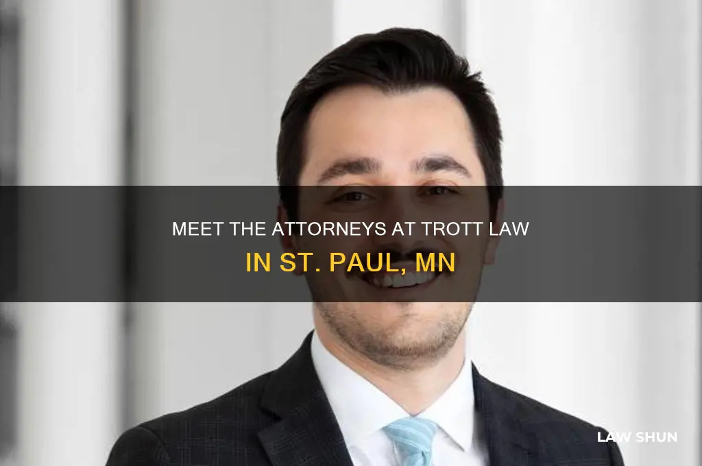 who are the attorneys at trott law st paul mn