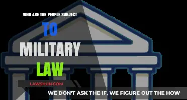 Understanding Military Law: Who Falls Under Its Jurisdiction?
