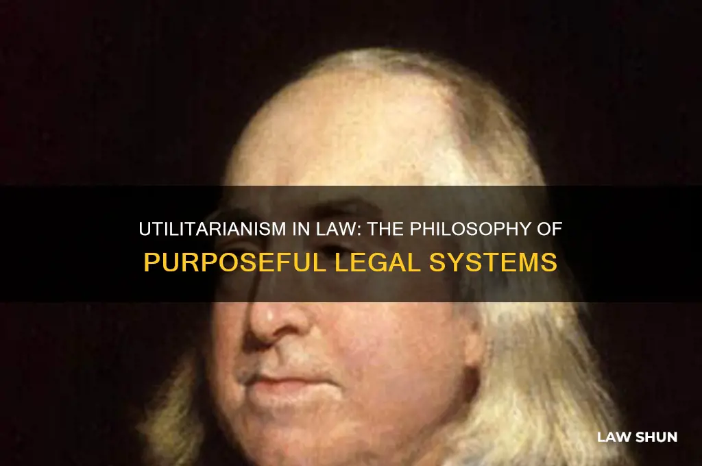 who believed that the law should accomplish some utilitarian purpose