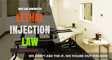 Lethal Injection Law: Who Can Pull the Trigger?