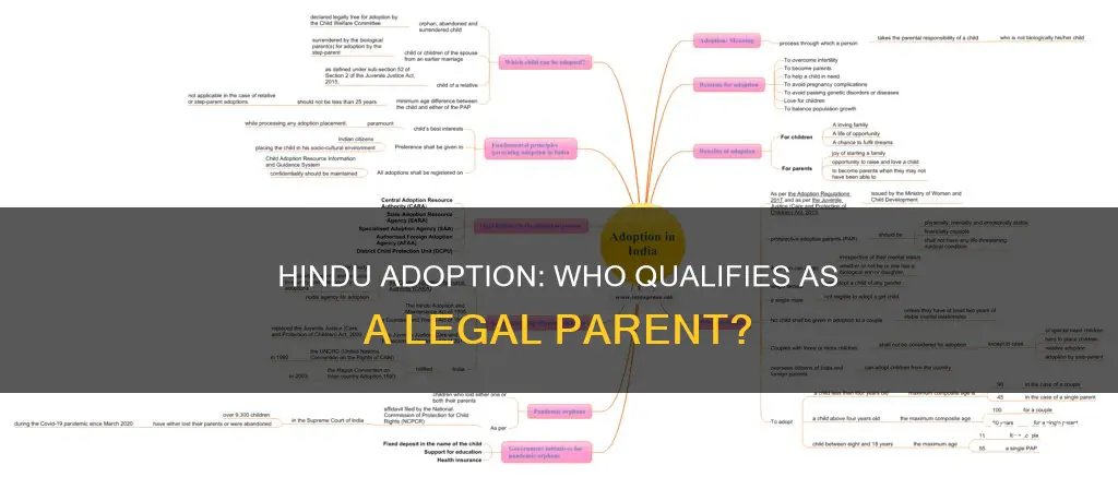 who can adopt under hindu law