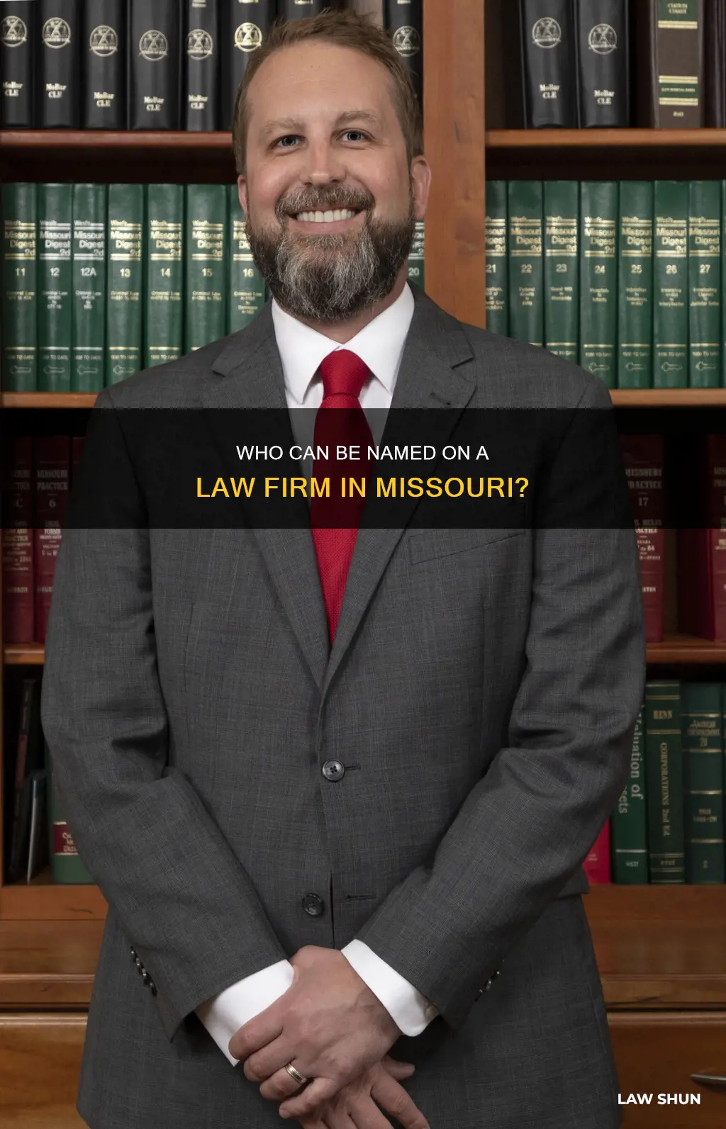 who can be put on law firm name missouri