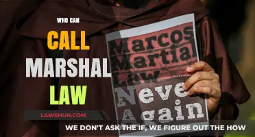 Who Has the Authority to Declare Martial Law?