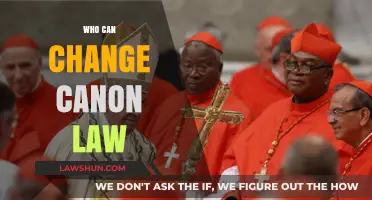 Who Holds the Power to Change Canon Law?
